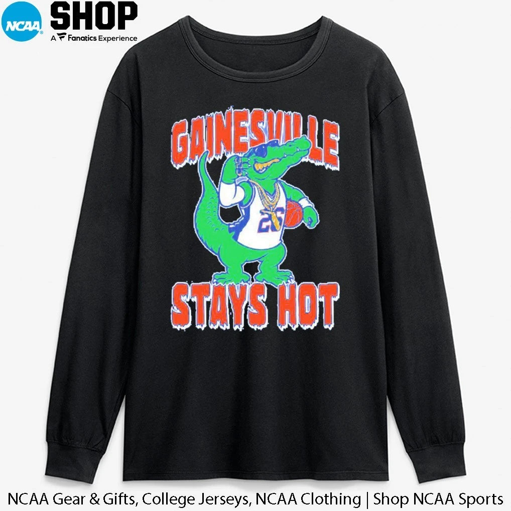 Official Florida Gators Gainesville Stays Hot T-Shirt