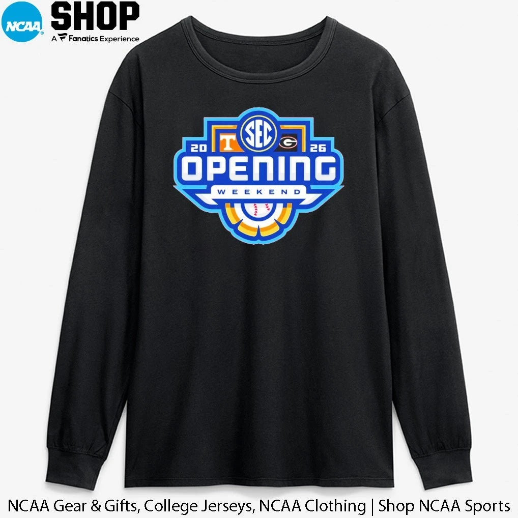Official Tennessee Volunteers vs Georgia Bulldogs 2026 Opening Weekend March 13-15 Foley Field T-Shirt