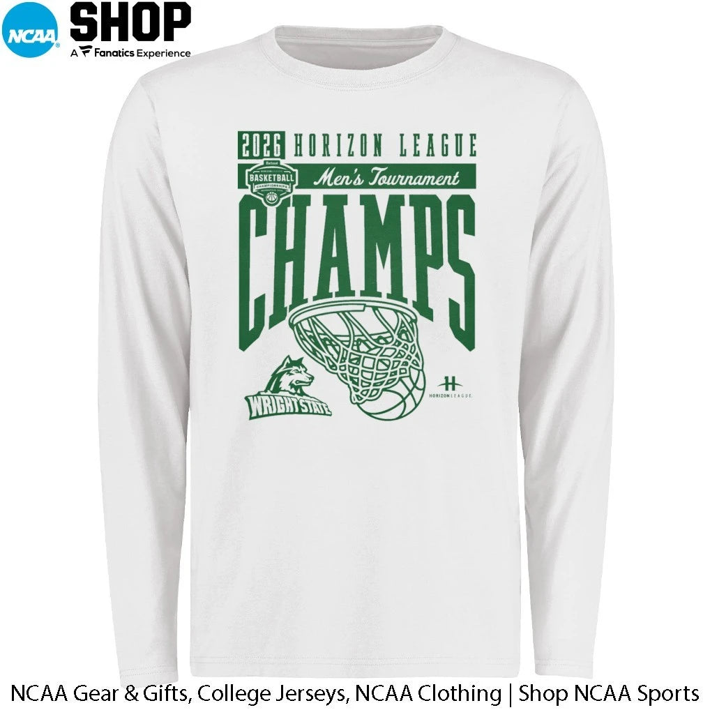 Official Wright State Raiders 2026 Horizon League Men’s Tournament Champions T-Shirt