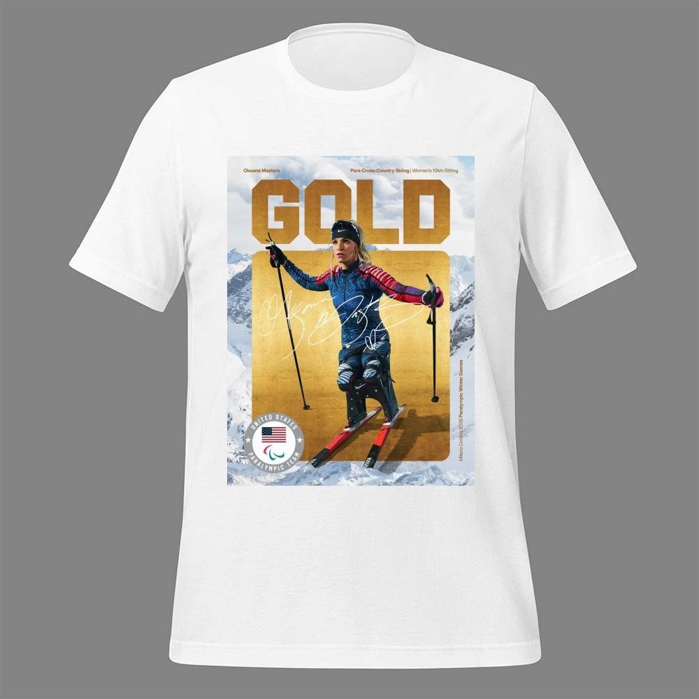 Oksana Masters Wins Her Third Gold Medal Of The Winter Paralympics 2026 Shirt