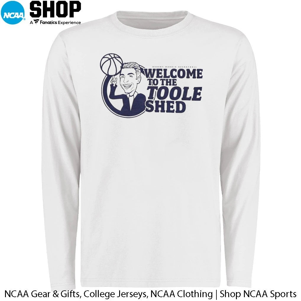 Robert Morris Colonials Basketball Welcome To The Toole Shed T-Shirt