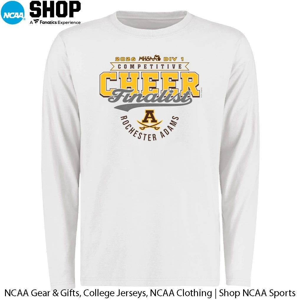 Rochester Adams Highlanders 2026 MHSAA DIV 1 Competitive Cheer Finalist T-Shirt