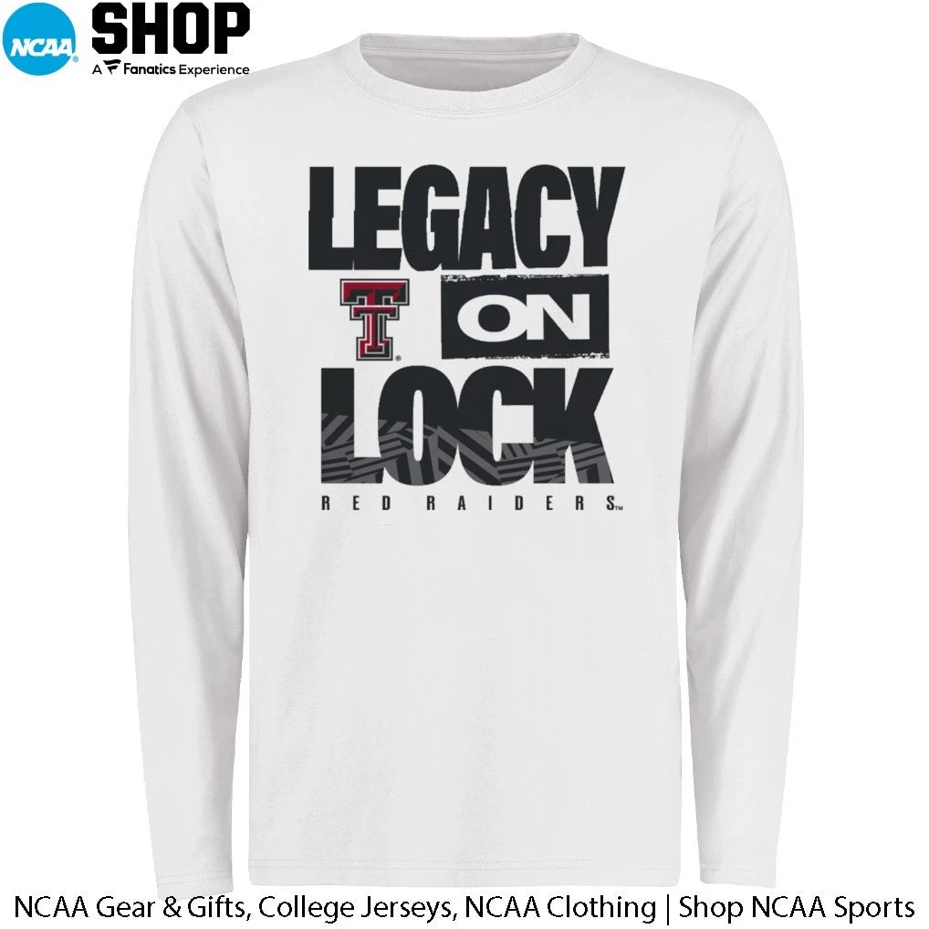 Texas Tech Red Raiders 2026 Legacy On Lock On-Court March Madness T-Shirt