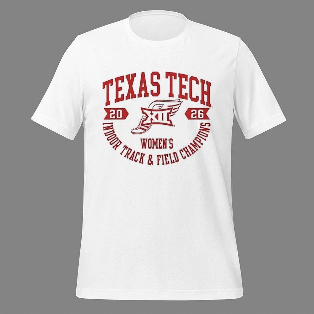 Texas Tech Red Raiders Big12 Indoor Track & Field Champions Shirt