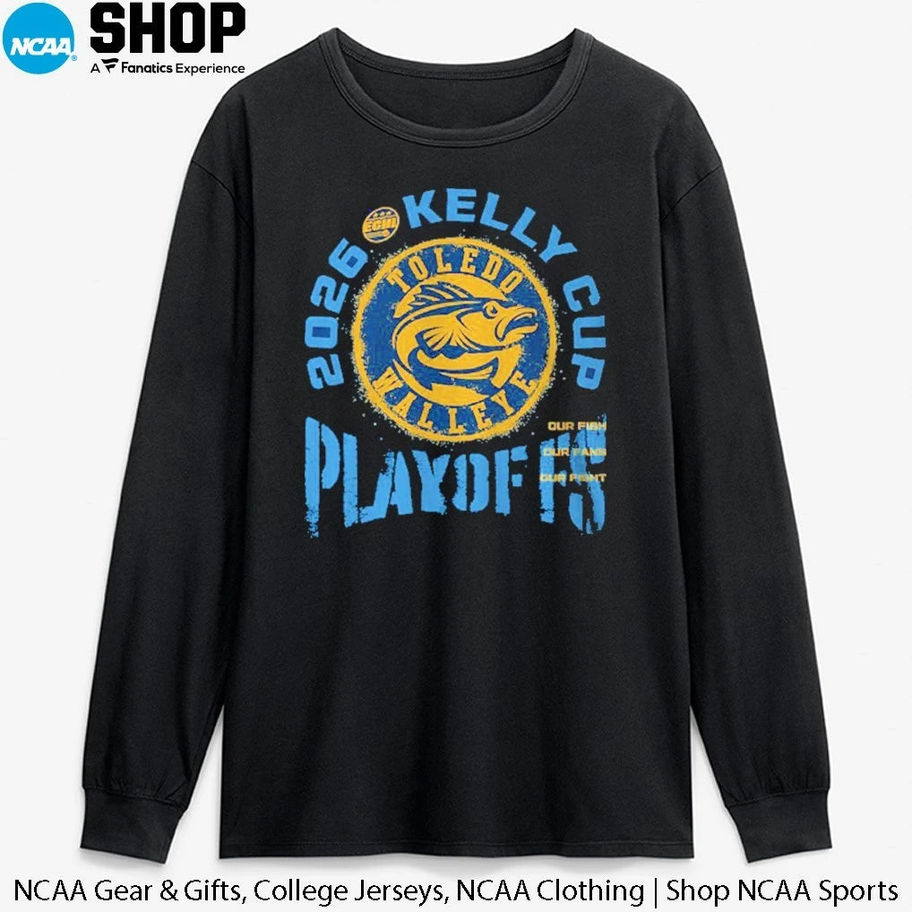 Toledo Walleye 2026 Kelly Cup Playoffs T-Shirt
