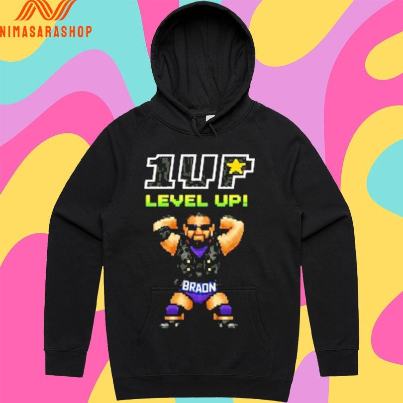 1up Wrestling Level Up Sebastian Braun Shirts