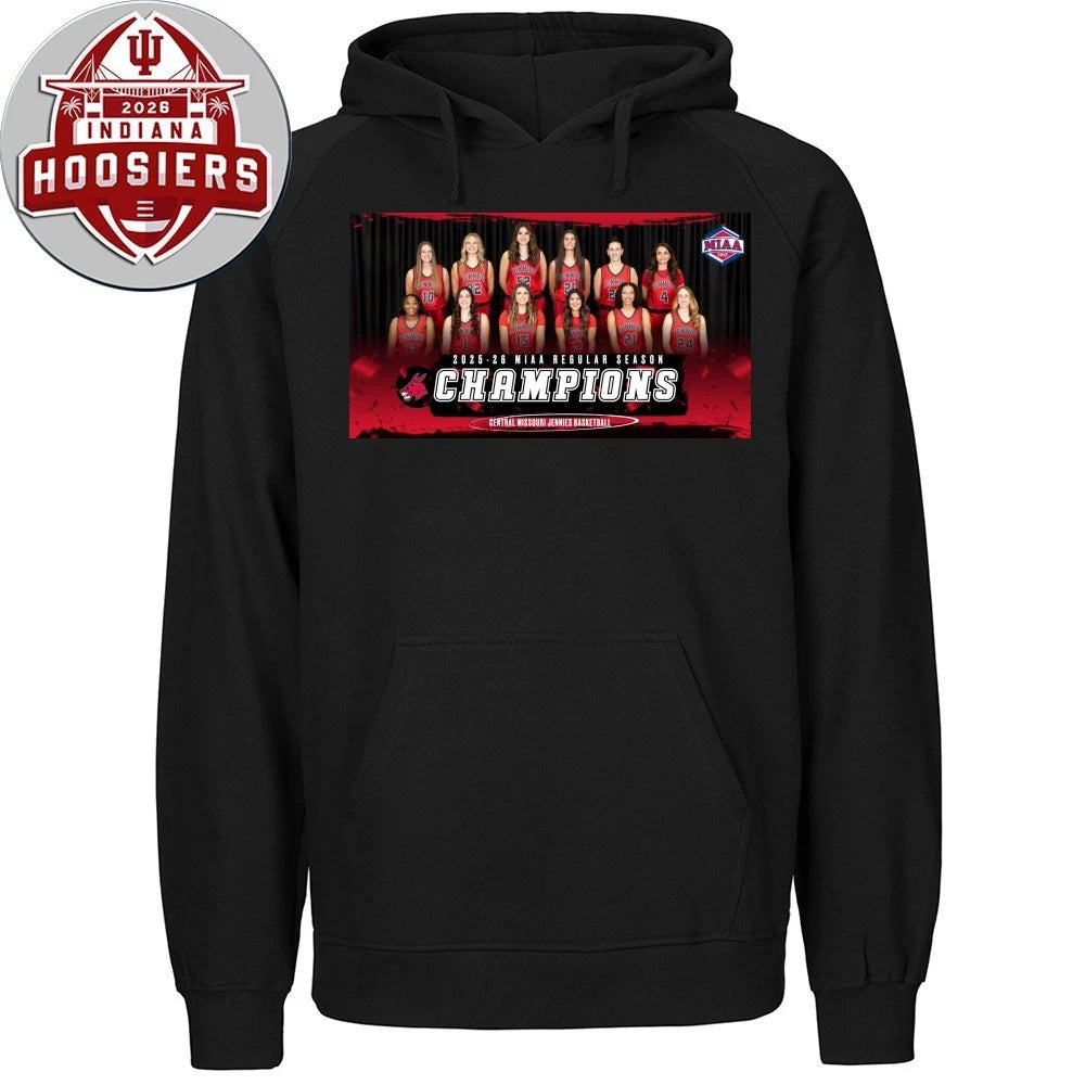 2025-26 Miaa Regular Season Champions Central Missouri Basketball T-Shirt