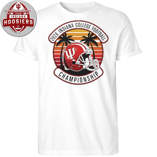 2026 Indiana Grid Champions Helmet Tee Shirt