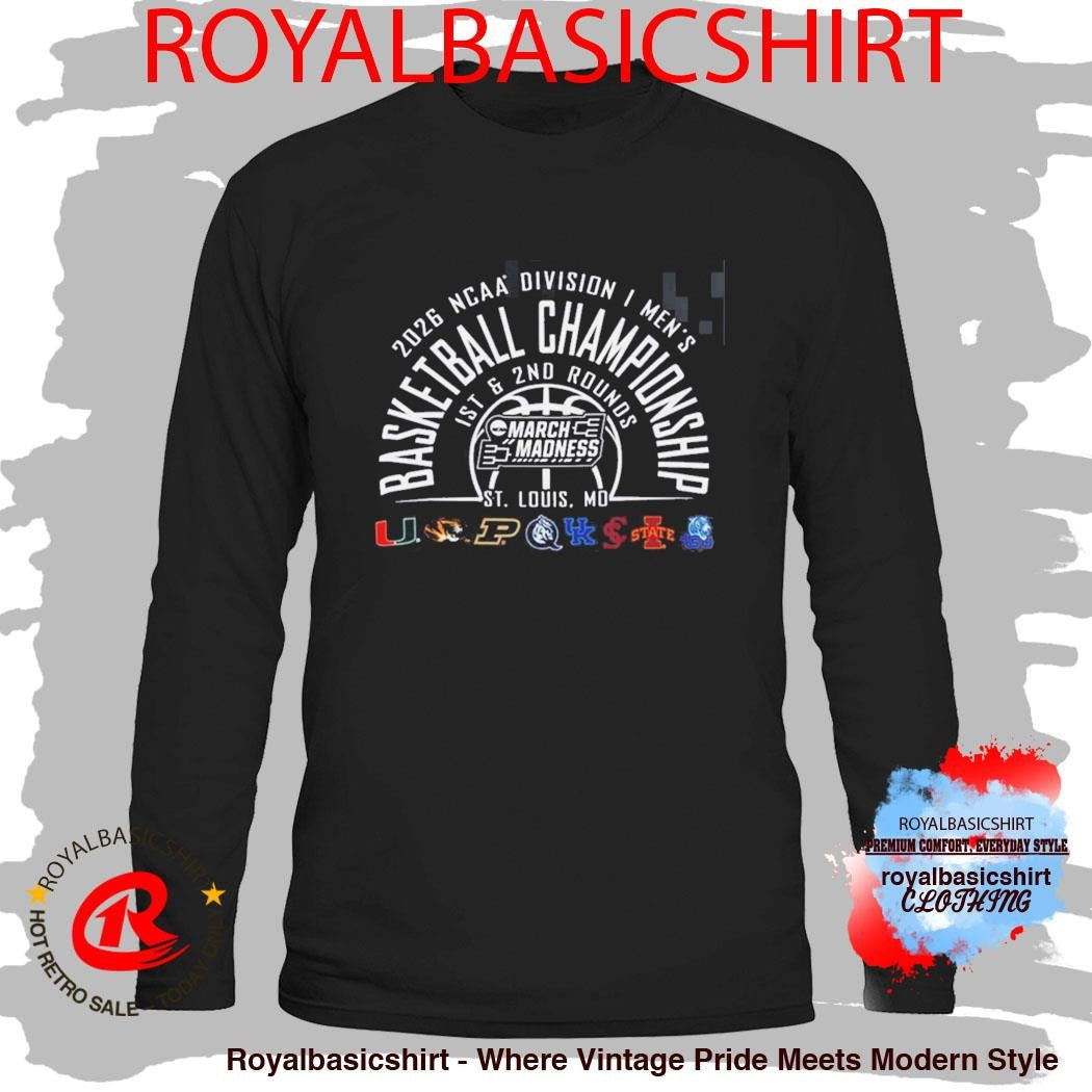 2026 NCAA Division I Men’s Basketball Championship March Madness St. Louis Missouri T-Shirt