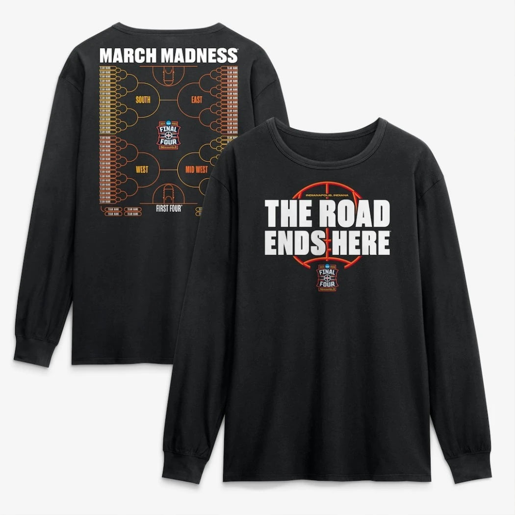 2026 NCAA Men’s Basketball Tournament March Madness Bracket Two Sided T-Shirt
