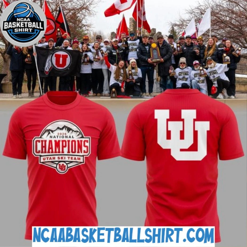 2026 National Champions Utah Ski Team T-Shirt