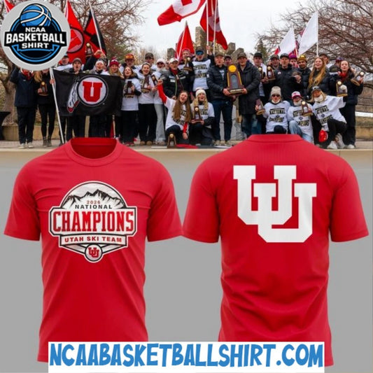 2026 National Champions Utah Ski Team T-Shirt