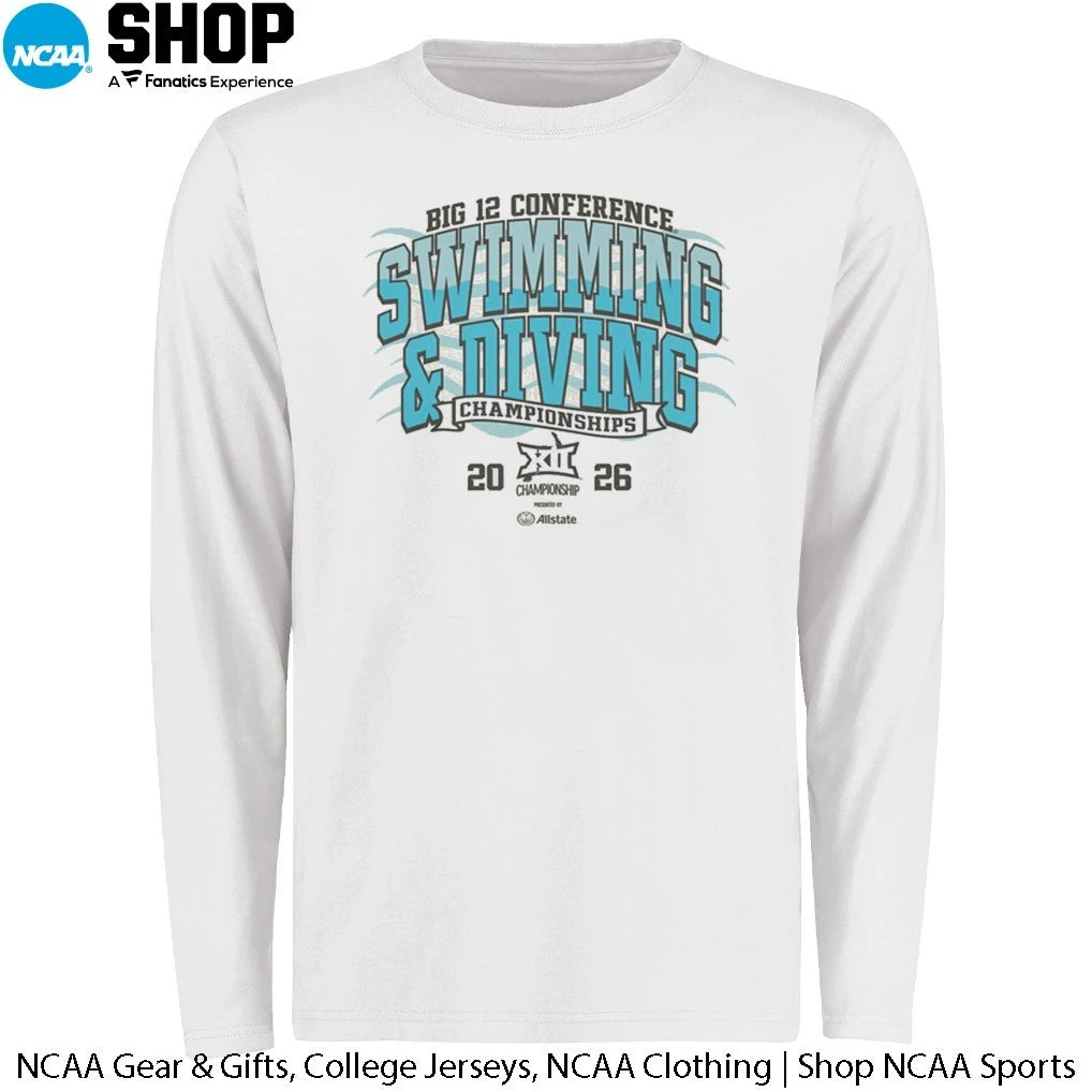 2026 Big 12 Conference Swimming and Diving Champions T-Shirt
