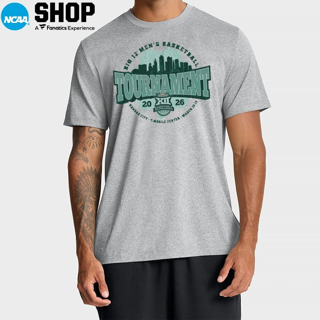2026 Big 12 Men’s Basketball Tournament Kansas City T-Mobile Center March 10-14 T-Shirt