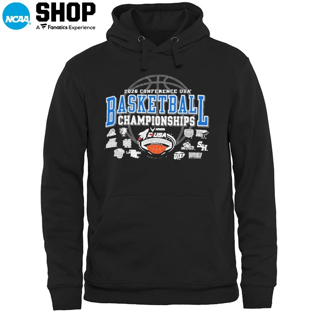 2026 Conference USA Basketball Champions 12 Teams March 10-14 T-Shirt