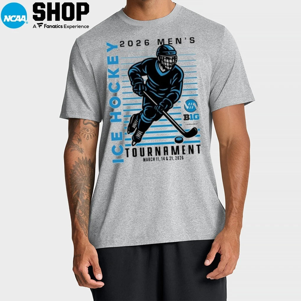2026 Men’s Big Ten Ice Hockey Tournament March 11,14-21 2026 T-Shirt