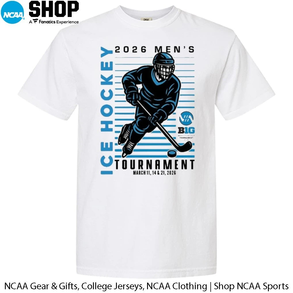 2026 Men’s Big Ten Ice Hockey Tournament March 11,14-21 2026 T-Shirt