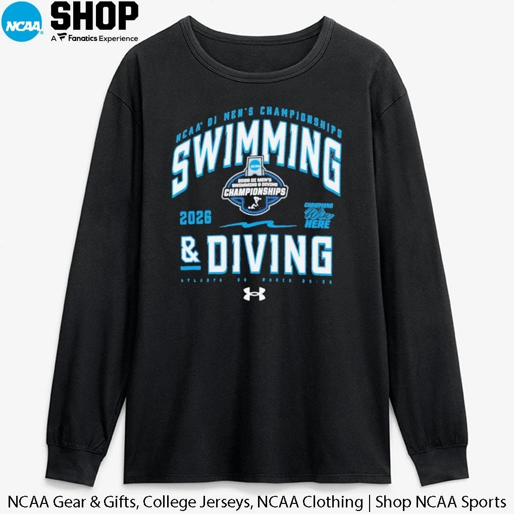 2026 NCAA DI Men’s Championships Swimming and Diving Champions Win Here Atlanta Ga March 25-28 T-Shirt