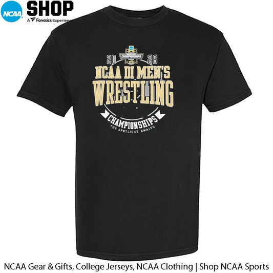 2026 NCAA DI Men’s Wrestling Championships The Spotlight Awaits T-Shirt