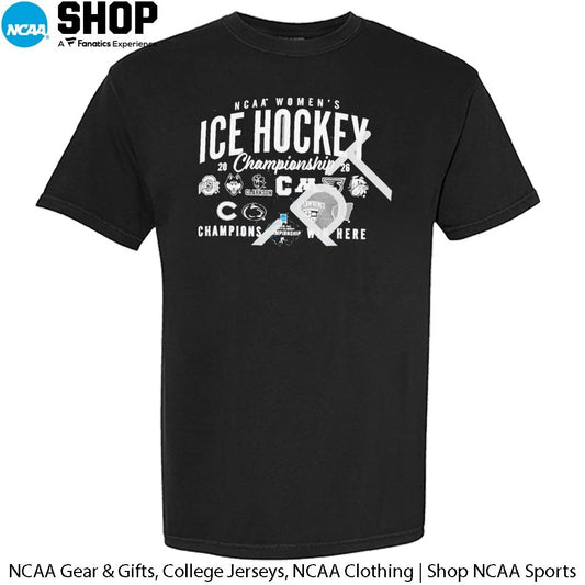 2026 NCAA DI Women’s Ice Hockey Championship Champions Win Here T-Shirt