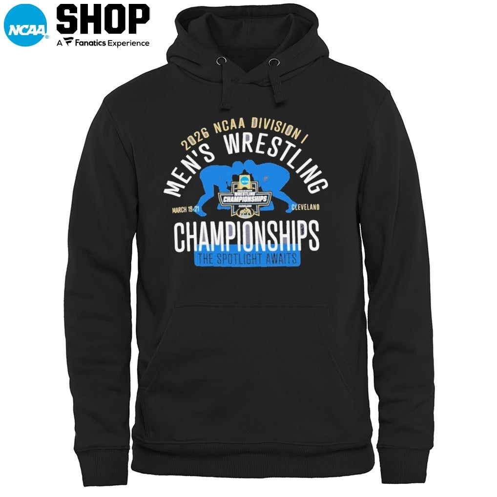 2026 NCAA Division I Men’s Wrestling Championships March 19-21 Cleveland The Spotlight Awaits T-Shirt