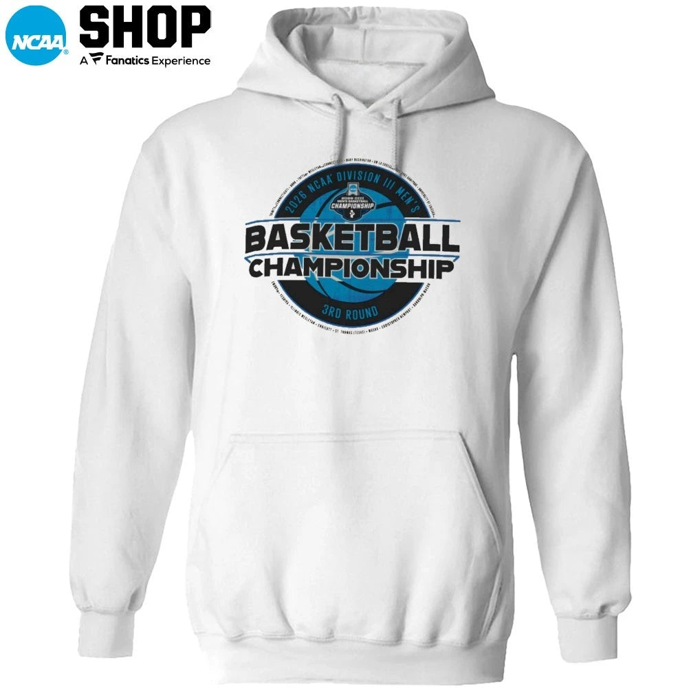 2026 NCAA Division III Men’s Basketball Championship 3rd 16 Teams T-Shirt