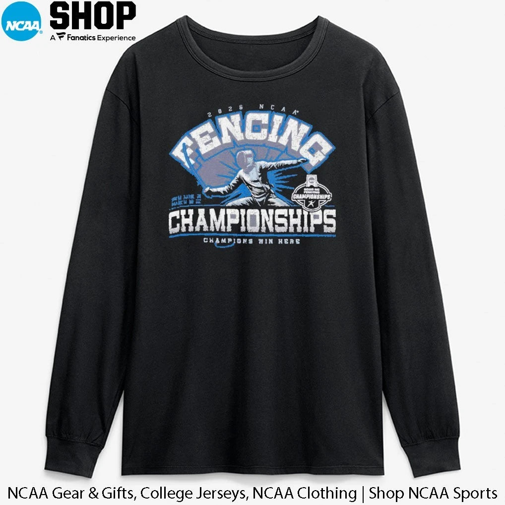 2026 NCAA Fencing Notre Dame In March 19-22 Championships Champions Win Here T-Shirt