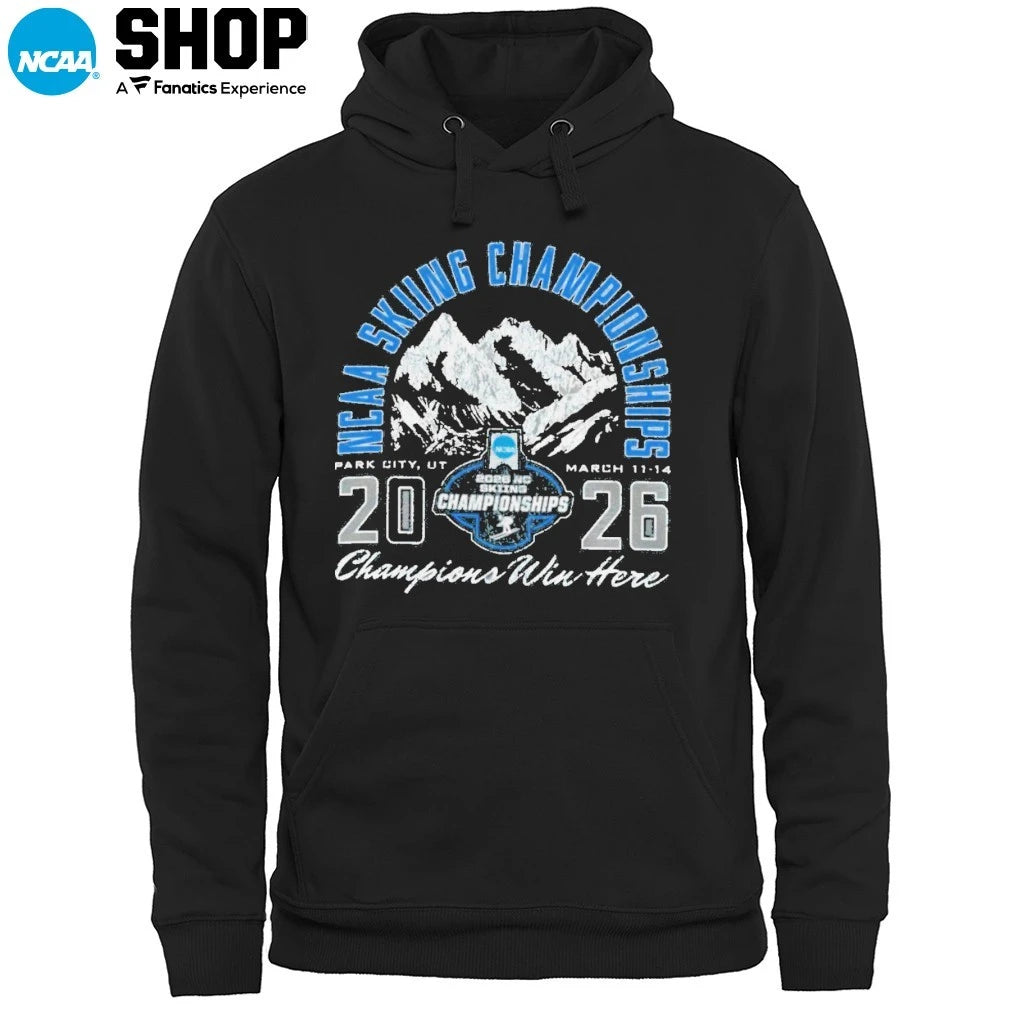 2026 NCAA Skiing Championships March 11-14 Park City Ut Champions Win Here T-Shirt
