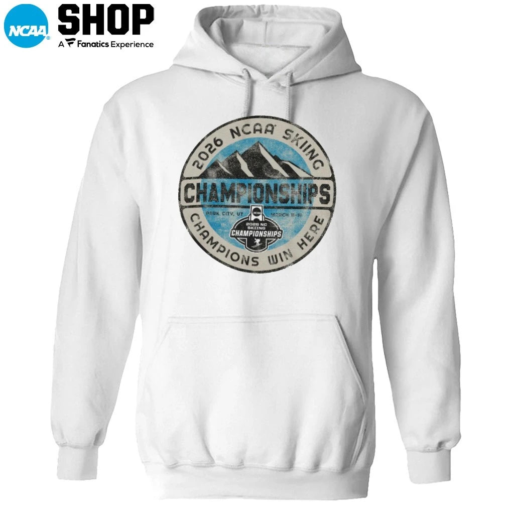 2026 NCAA Skiing Championships Park City Ut March 11-14 Champions Win Here T-Shirt