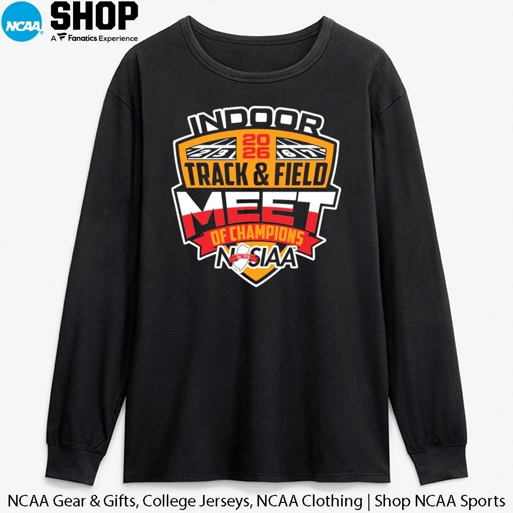 2026 NjSIAA Indoor Track and Field Of Champions T-Shirt