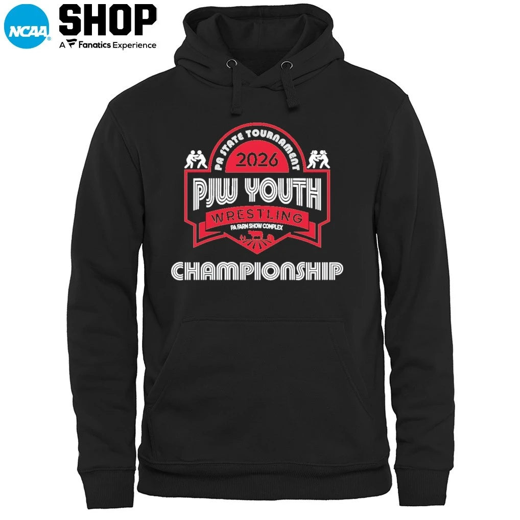 2026 Pa State Tournament Pjw Youth Wrestling Championship T-Shirt