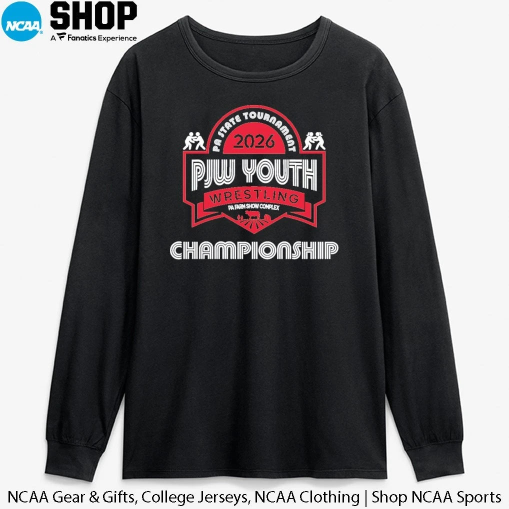 2026 Pa State Tournament Pjw Youth Wrestling Championship T-Shirt