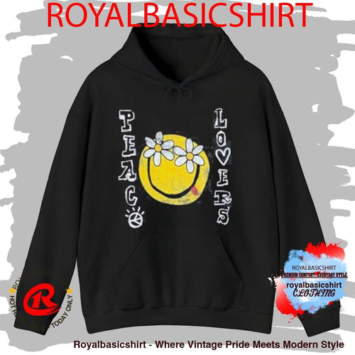 2Nd Closet Peace Lovers Smiley T-Shirt