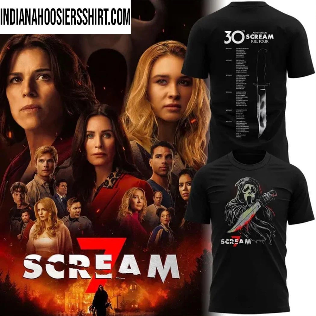 30th ANNIVERSARY SCREAM KILL TOUR Two Sided T-Shirt