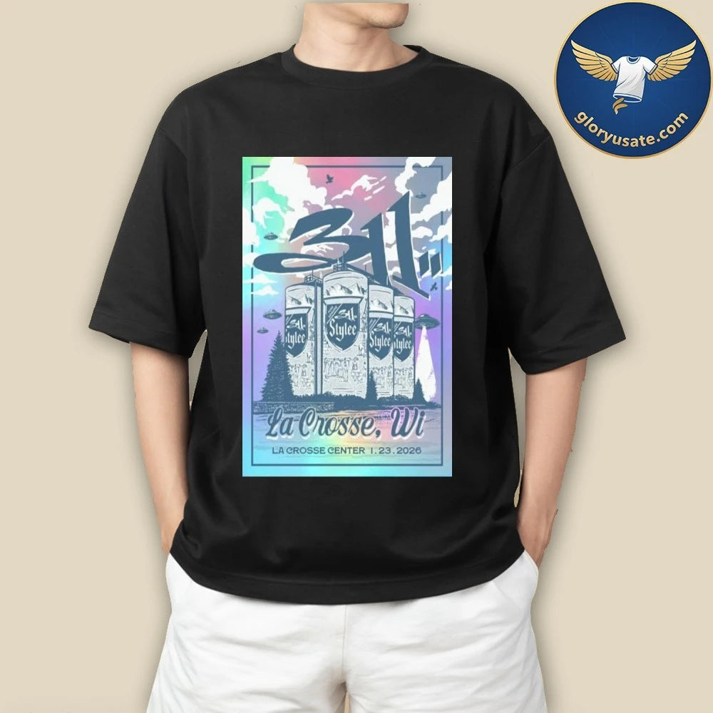 311 La Crosse, WI January 23 2026 Concert Poster Shirt