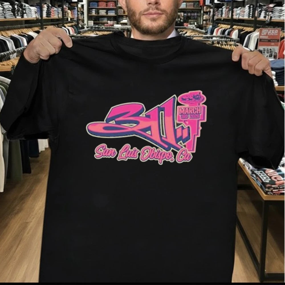 311 San Luis Obispo CA March 3 2026 Shirt