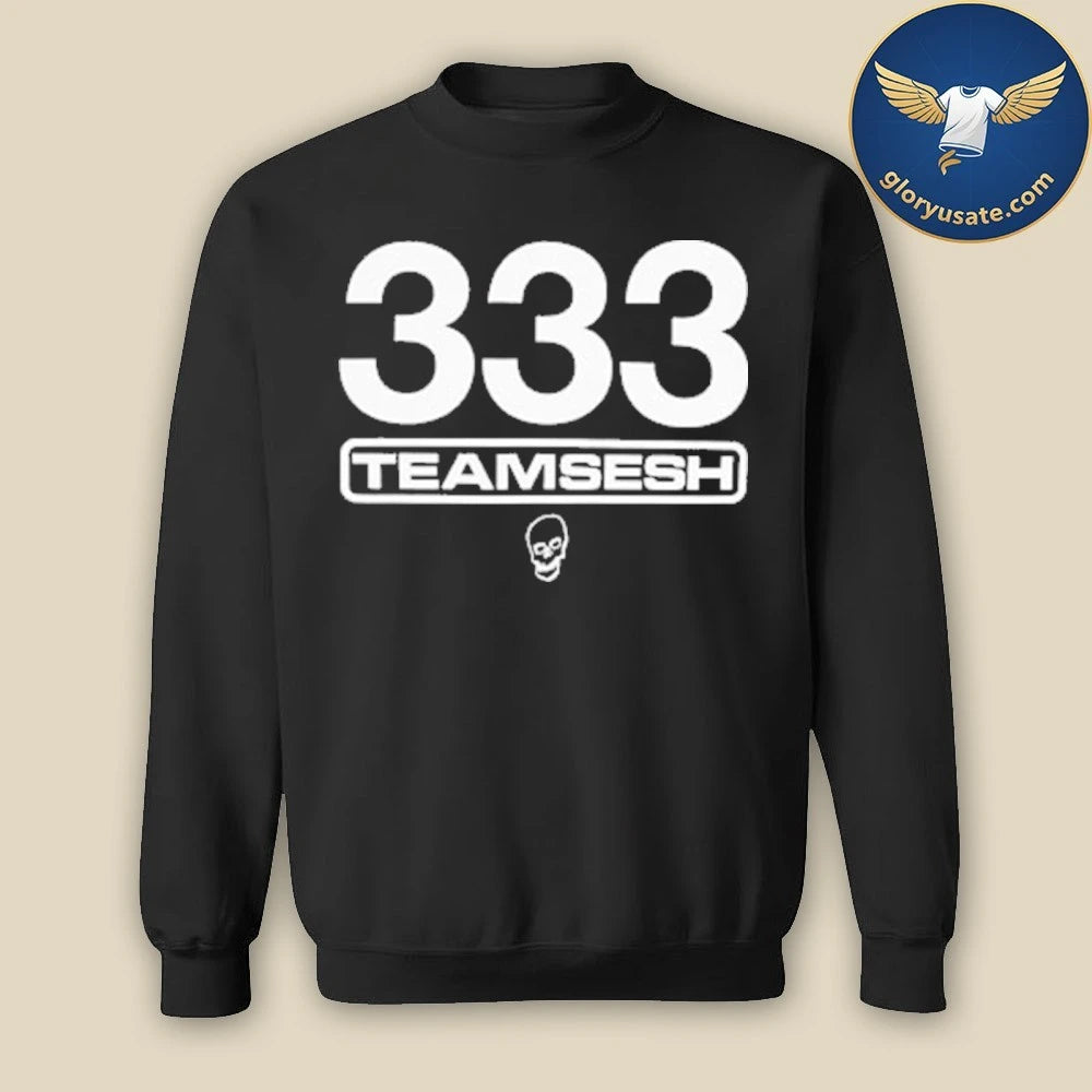 333 Half-Evil T3AMS3SH LOGO Shirt
