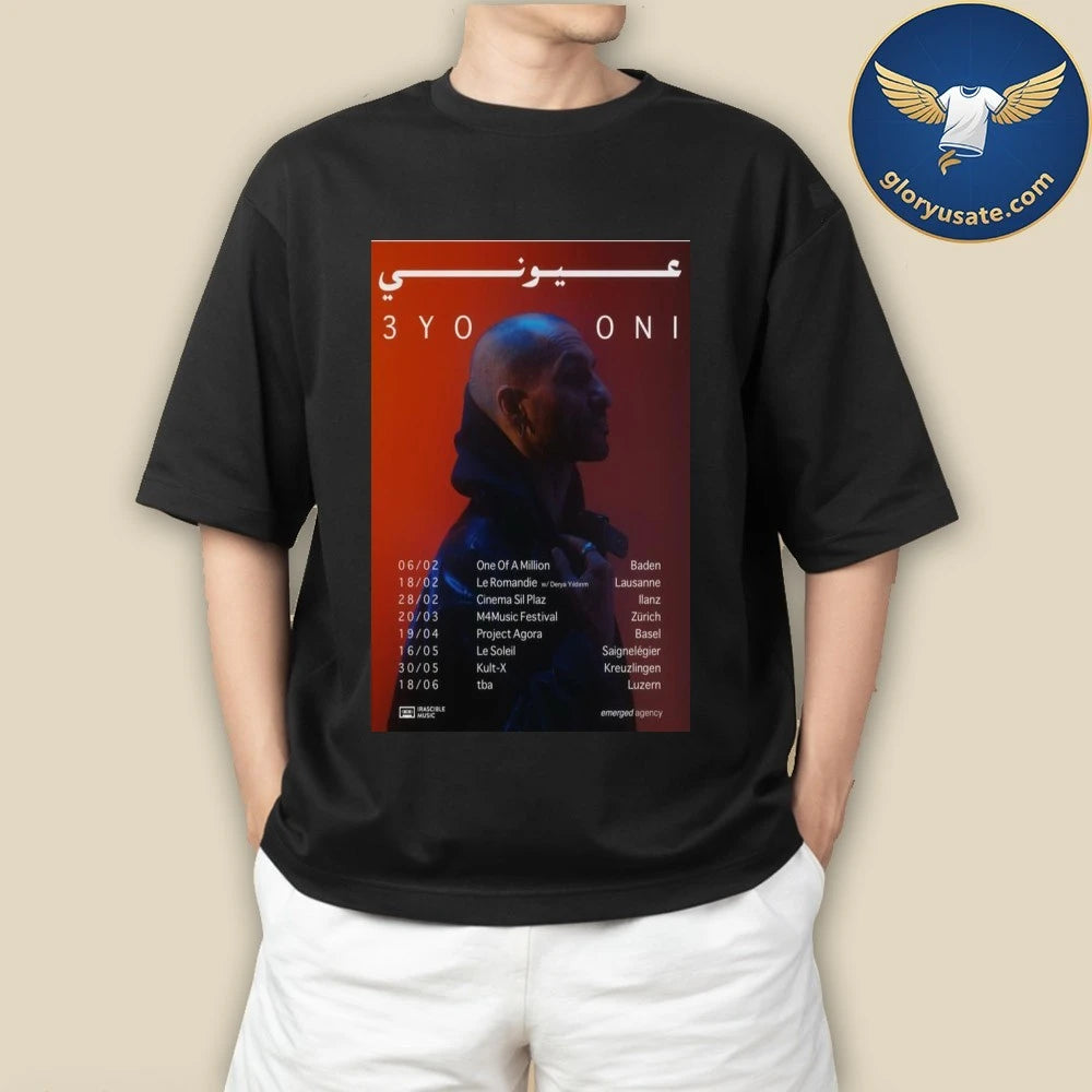 3YOONI Live 2026 Poster Shirt