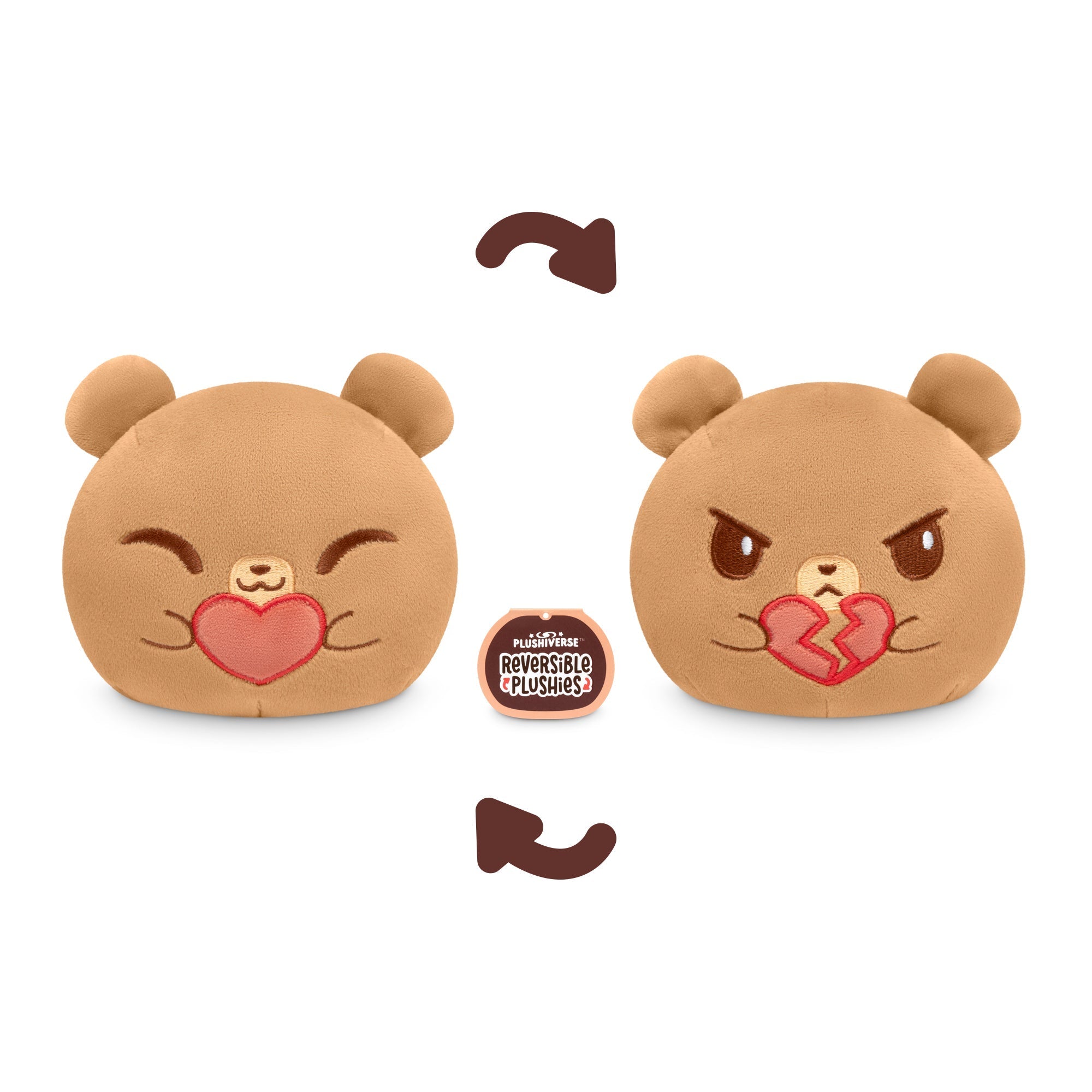 Plushiverse Unbearably Cute 4" Reversible Plushie