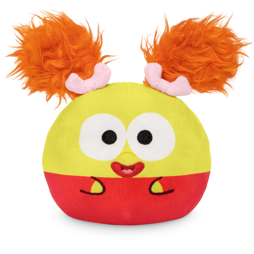 Red and Mokey 4" Reversible Plushie