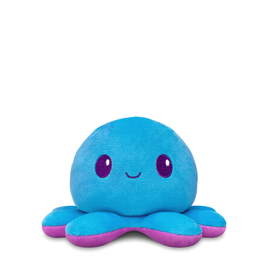 Plushiverse Indigo Octo 4" Reversible Plushie