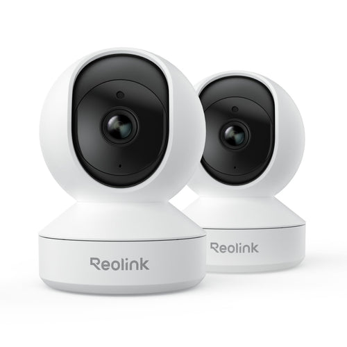 REOLINK 4MP 2K Indoor Camera E1, Plug-in Wireless WiFi 6 Security Camera, 360 Degree Pet Camera with Phone app, Baby Monitor with Person/Pet/Cry Detection, Night Vision, 2-Way Talk, Local Storage