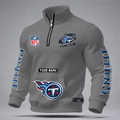 Tennessee Titans Durable Quarter-Zip Performance Sweatshirt
