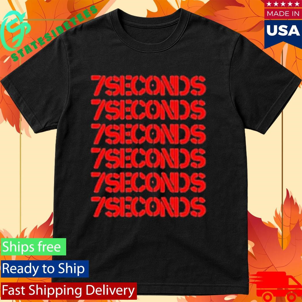 7 Seconds Stacked Logo T-Shirt