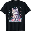 Colorful Wolf Art I Cartoon Wolf