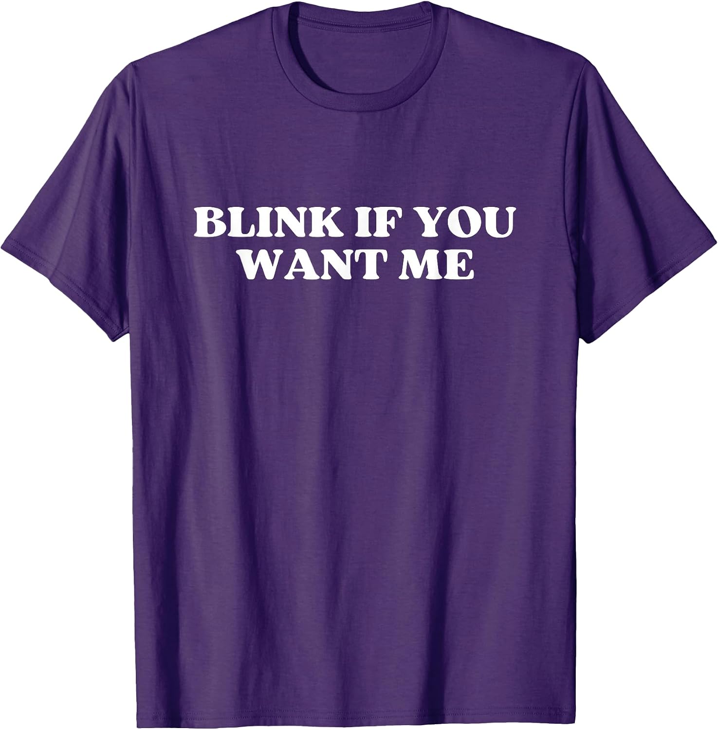 Original Blink If You Want Me Y2k Aesthetic T-Shirt