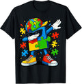 Autism Awareness Support Dabbing Puzzle
