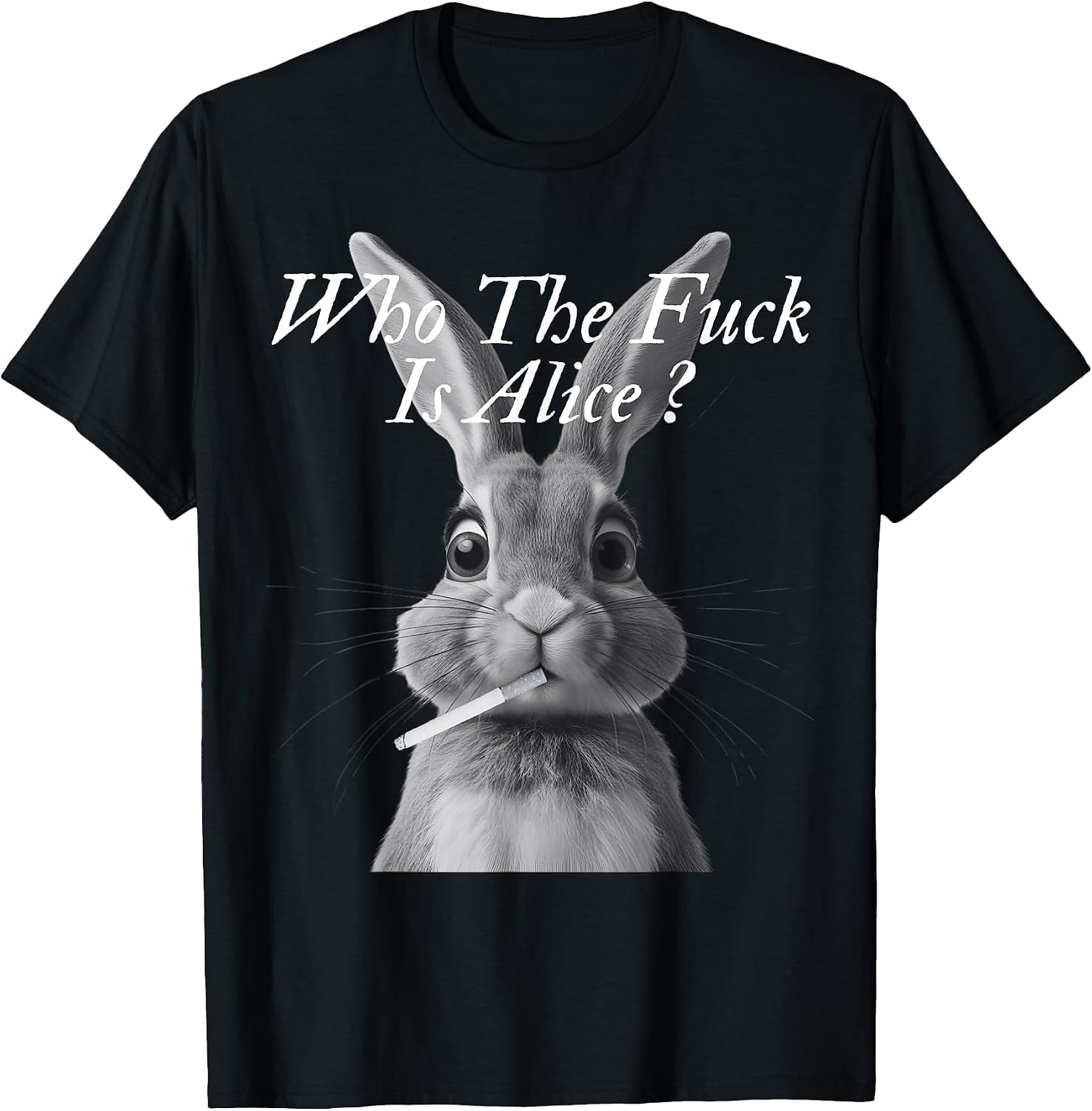 Funny Rabbit Meme Tee