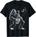 Bigfoot Saxophone Sasquatch Music Saxophonist