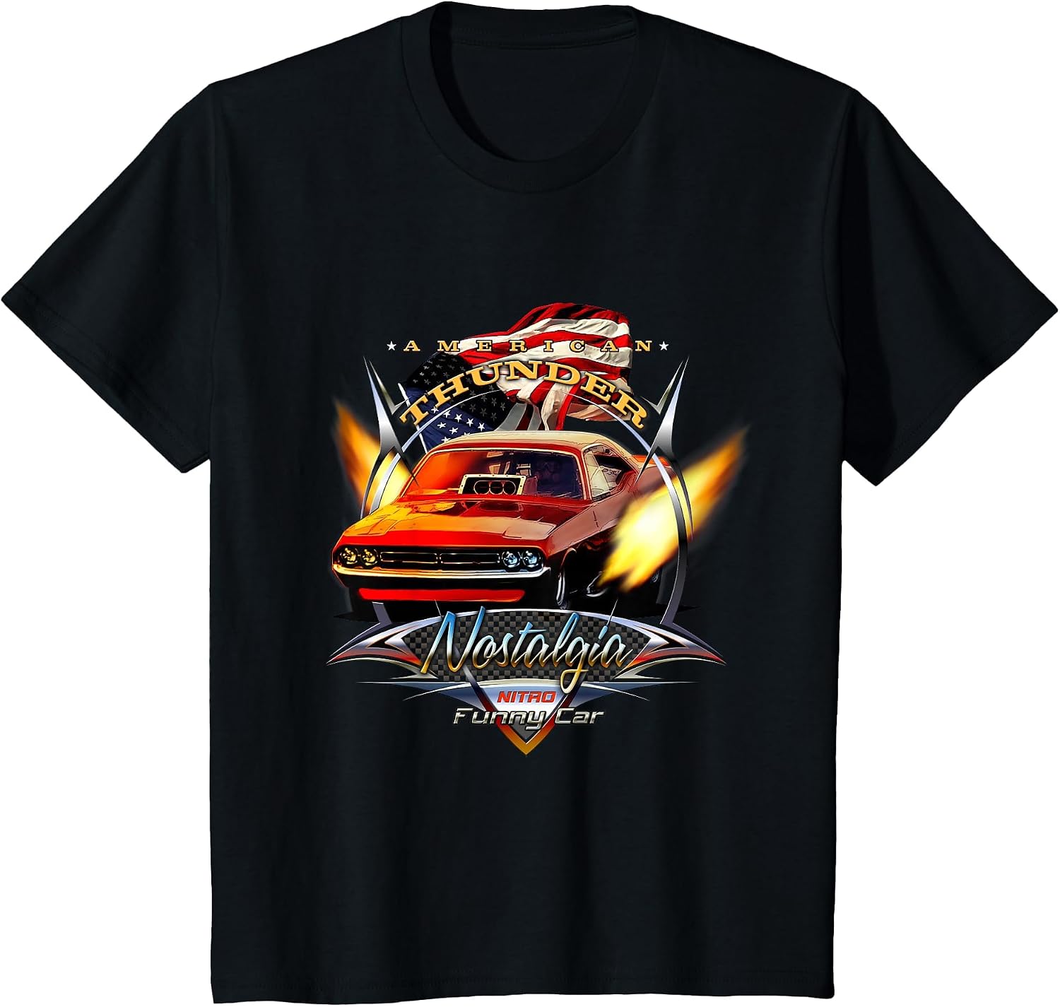 Nostalgia Funny Car Drag Racing shirt